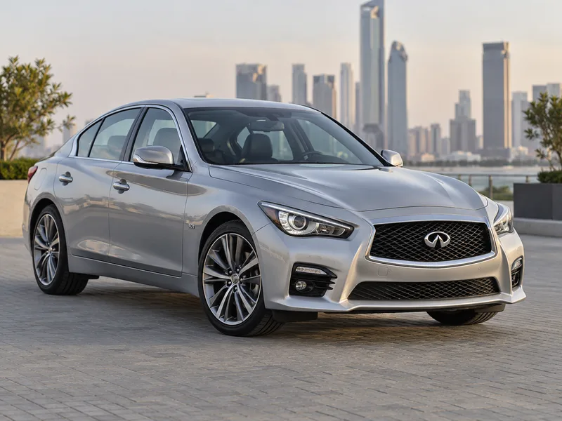 إنفينيتي Q50 فضية